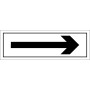 Right Arrow Sign 300 x 100mm