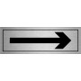 Right Arrow Sign 300 x 100mm