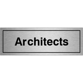 copy of Architects Door Sign 300mm x 100mm