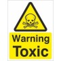 Warning Toxic Hazard Sign