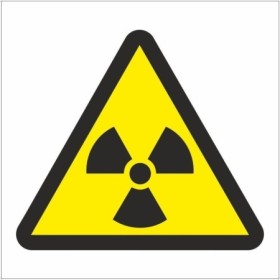Radiation Symbol Warning Sign