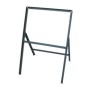 Metal stanchion frame for displaying a Pedestrians Look Both Ways Road Sign