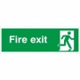 Fire Exit Running Man Right Sign