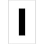  white letter I
