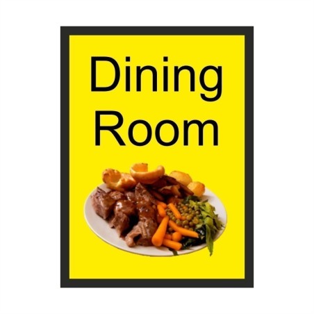 Dining Room Dementia Sign 300 x 200mm