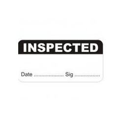 Inspected Quality Control Labels