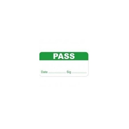 Pass Quality Control Labels