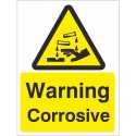 Warning Corrosive Sign