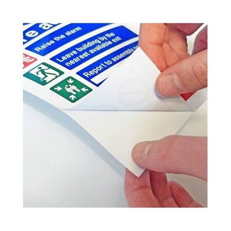 Custom Self Adhesive PVC Vinyl Sign Printing Sign | Safety Signs UK