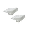 Pack of 2 suspended ceiling clips for hanging lightweight signs from suspended ceiling grids
