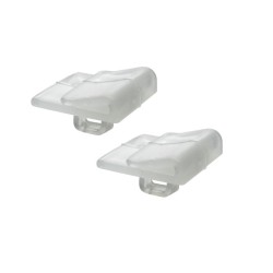 Pack of 2 suspended ceiling clips for hanging lightweight signs from suspended ceiling grids
