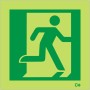copy of Photoluminescent "Man Running Right" Symbol Sign